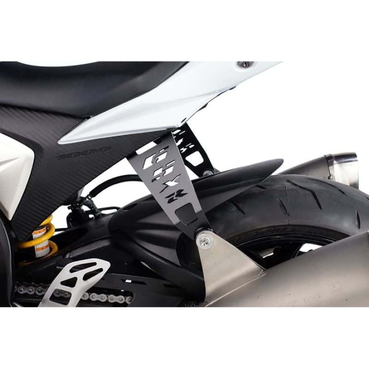 PUIG SUPPORT ECHAPPEMENT GAUCHE SUZUKI GSX-R1000 09-11 NOIR