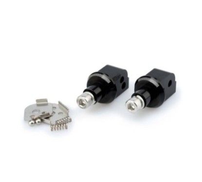 Puig Adapter feste Pegg Passagier Honda NX500 24 25 schwarz