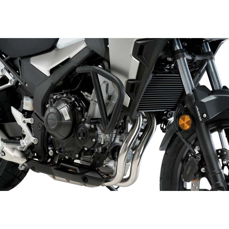 Protectores de motor Puig Honda NX500 24 25 negros