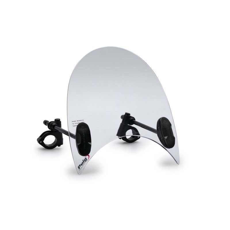 puig halcyon windshield yamaha xsr125 21 25 light smoke