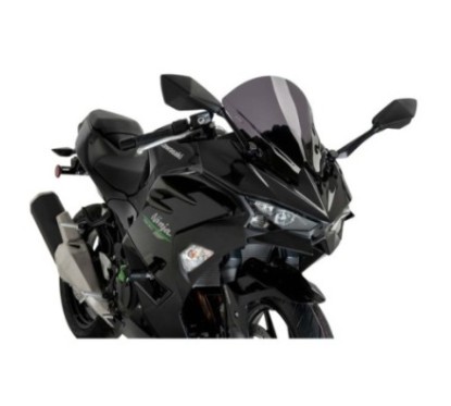 PARE-BRISE PUIG Z-RACING KAWASAKI NINJA 500 2024 FUMEE FONCEE