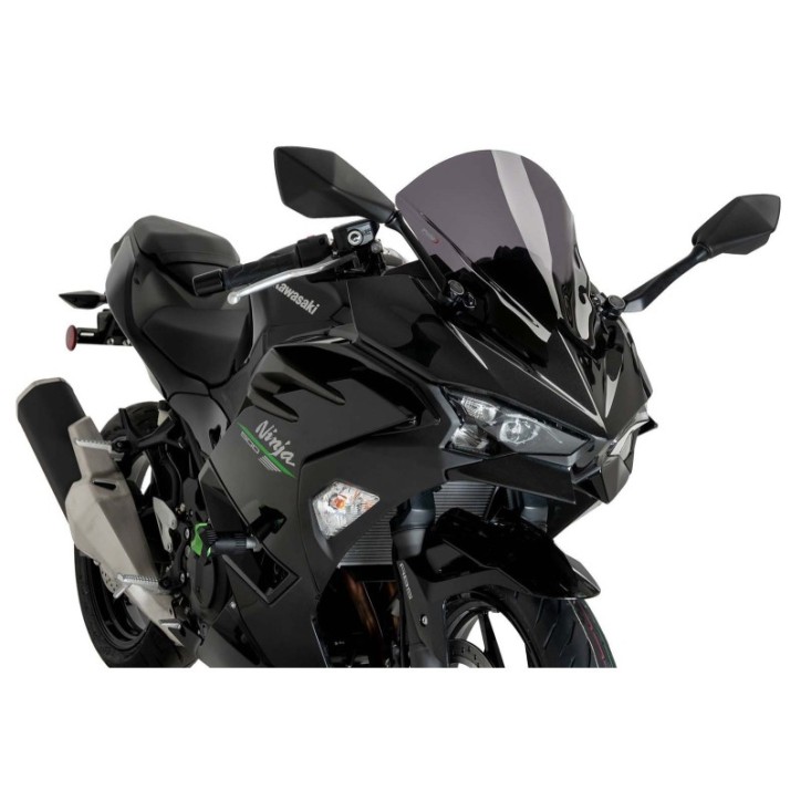 PUIG Z-RACING WINDSCREEN KAWASAKI NINJA 500 2024 DARK SMOKE