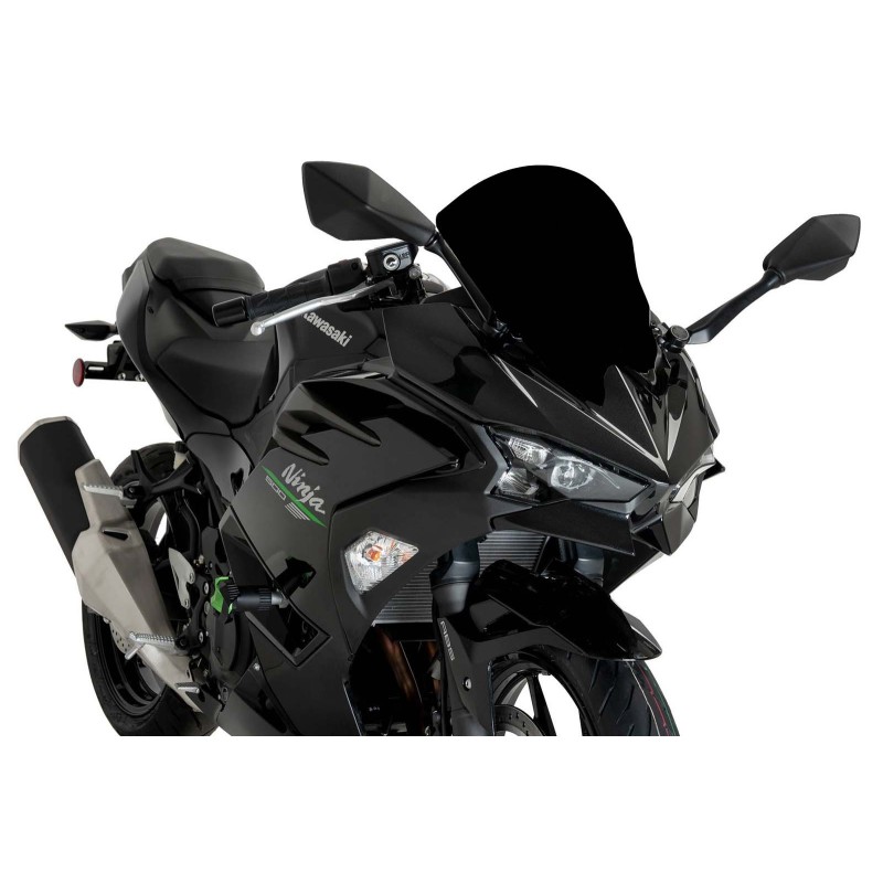 PARABRISAS PUIG Z-RACING KAWASAKI NINJA 500 2024 NEGRO