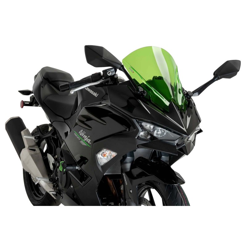 PARABRISAS PUIG Z-RACING KAWASAKI NINJA 500 2024 VERDE