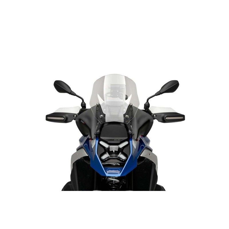 Deflecteurs avant Puig elargis pour BMW R1300 GS Triple Black 23/25 Noir mat