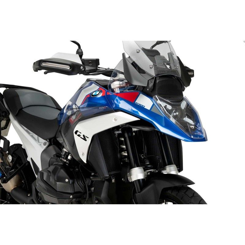 puig lower side deflector bmw r1300 gs trophy 23 25 light smoke