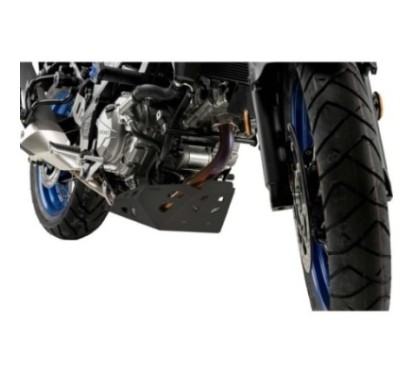 PROTECCION CARTER MOTOR PUIG SUZUKI DL650 V-STROM 21-24 NEGRO