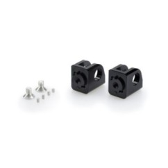puig adjustable rider pegs adapters kawasaki zx 6r ninja 24 25 black