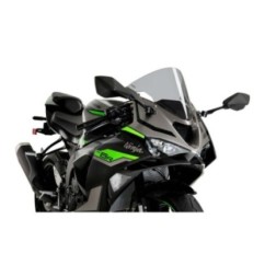 ECRAN PUIG R-RACER KAWASAKI ZX-6R NINJA 2024 FUME CLAIR