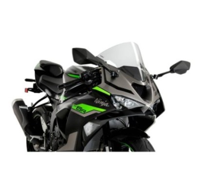 PARABRISAS PUIG R-RACER KAWASAKI ZX-6R NINJA 2024 TRANSPARENTE