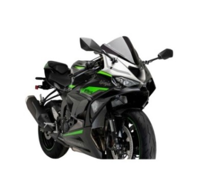 SPOILER PUIG DOWNFORCE RACE KAWASAKI ZX-6R NINJA 2024 ASPECTO CARBONO