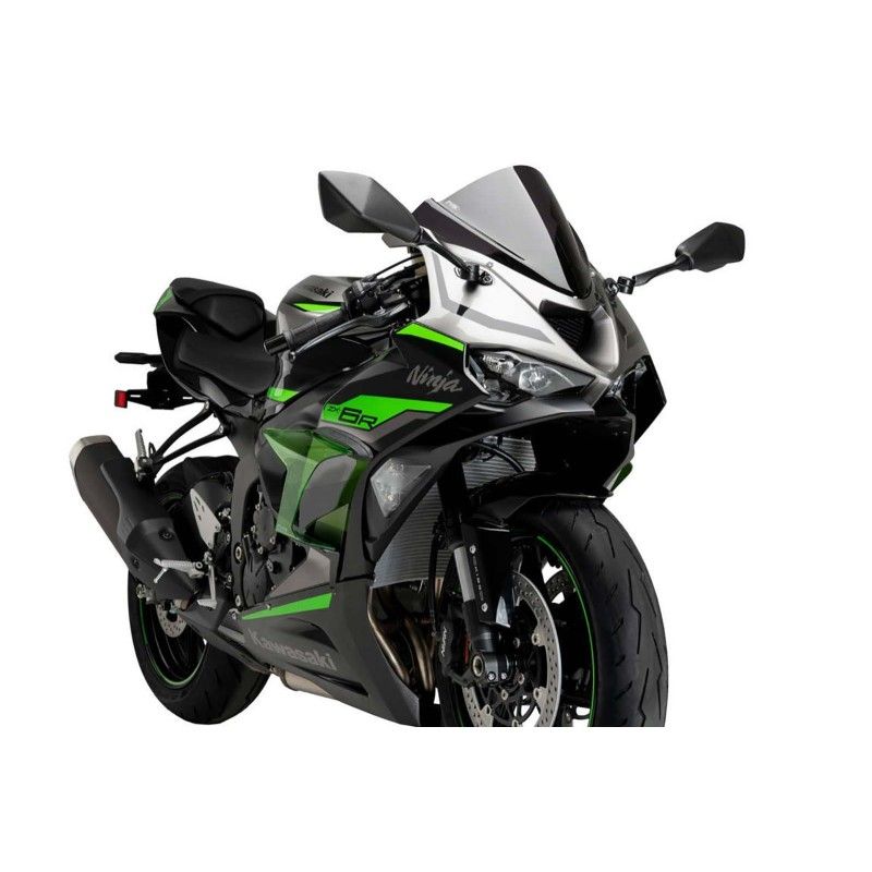 puig spoiler laterale downforce race kawasaki zx 6r ninja 24 25 verde