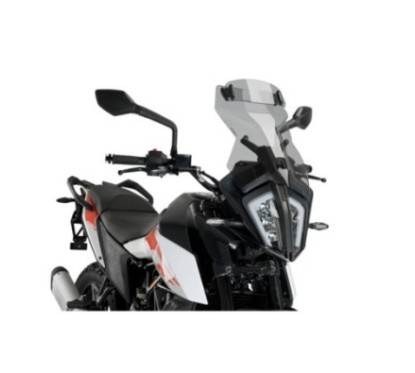 PARE-BRISE-VISIERE PUIG TOURING KTM 390 ADVENTURE 20-24 FUMEE CLAIRE