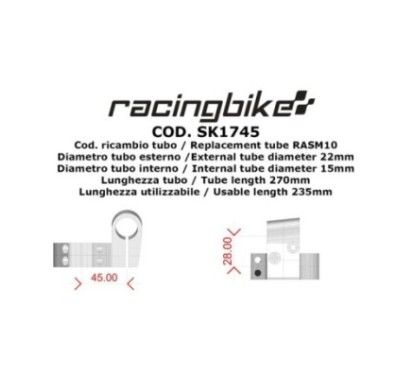 racingbike semimanubri kawasaki zx 4rr ninja 24 25 nero