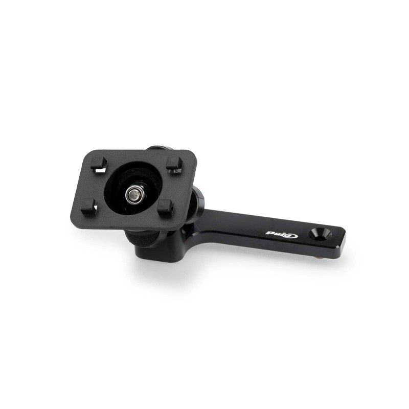 Soporte para tapa de deposito de liquido de frenos Puig para movil, fijacion para Suzuki, color negro