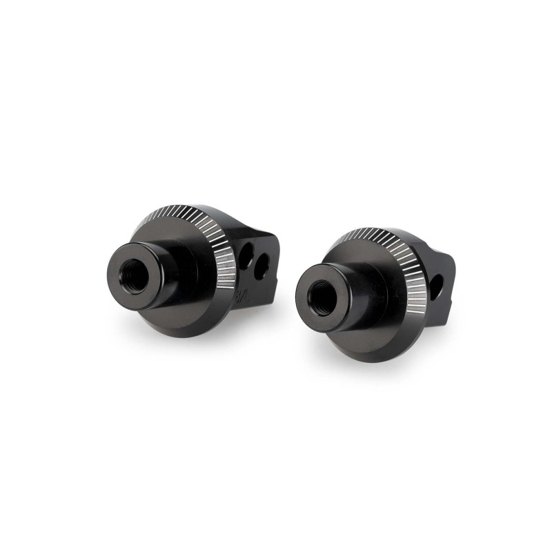 Adaptateurs Puig repose-pieds fixes passager Benelli TRK 702 x 23 25 noir