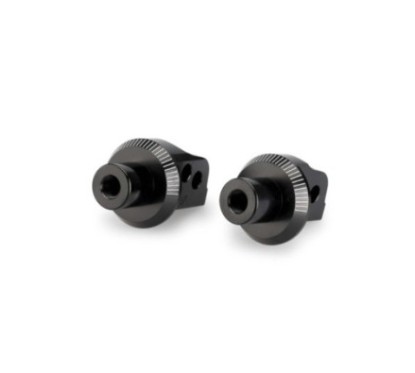 Adaptateurs Puig repose-pieds fixes passager Benelli TRK 702 x 23 25 noir