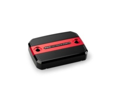 TAPON DEPOSITO DELANTERO PUIG PARA LIQUIDO DE FRENOS DUCATI SCRAMBLER FULL THROTTLETLE 23-24 ROJO