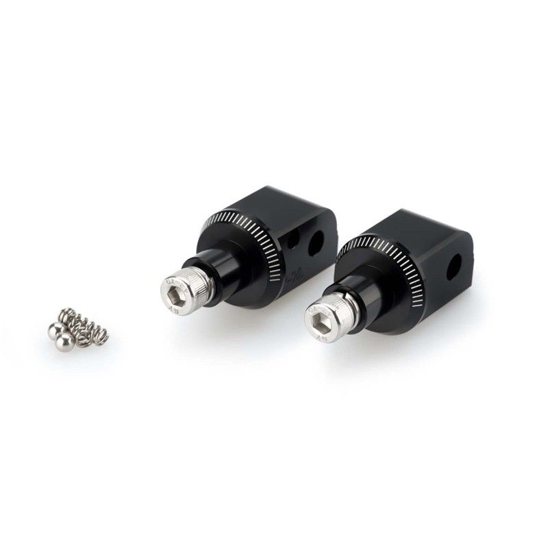 puig adapters fixed passenger pegs ktm 390 duke 24 25 black