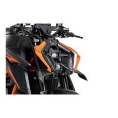 PUIG FRONT SPOILER DOWNFORCE NAKED KTM 1390 SUPERDUKE R EVO 2024 MATT BLACK