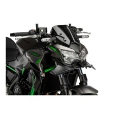 ALERON DELANTERO PUIG DOWNFORCE NAKED KAWASAKI Z650 21-24 ASPECTO CARBONO