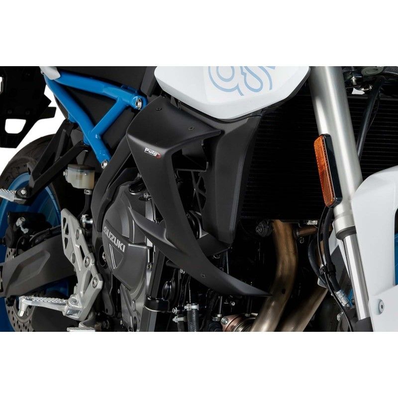 Becquet lateral Puig Downforce Naked pour Suzuki GSX 8S 2023/25, noir mat