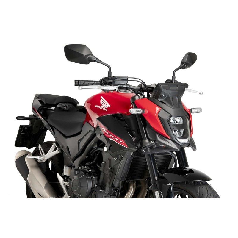 Puig Frontspoiler Downforce Naked Honda CB500 Hornet 24 25 Mattschwarz
