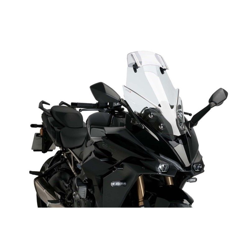 puig windshield touring visor for suzuki gsx s1000 gt travel edition 22 23 clear