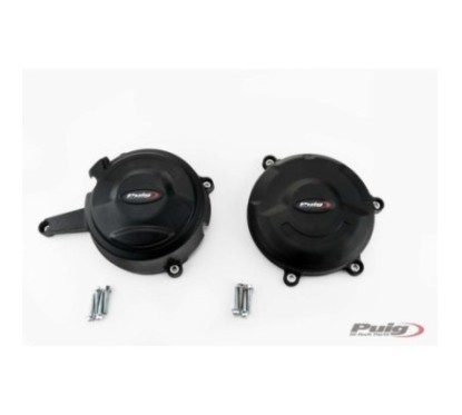 PUIG TRACK ENGINE CRANKCASE PROTECTION FOR DUCATI 1199 PANIGALE 12-14 CHAMPIONSHIP BLACK