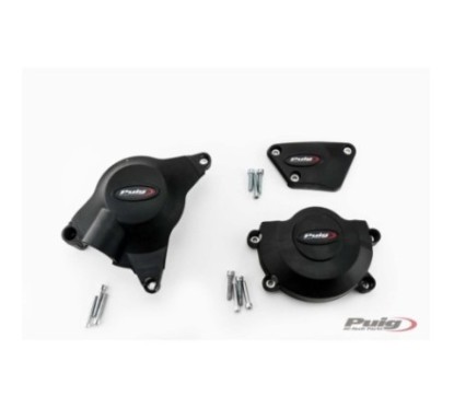 PUIG TRACK ENGINE CRANKCASE PROTECTION FOR YAMAHA YZF-R6 17-20 CHAMPIONSHIP BLACK