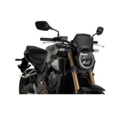 CARENADO DELANTERO DE ALUMINIO PUIG HONDA CB650R NEO SPORTS CAFE 2024 NEGRO