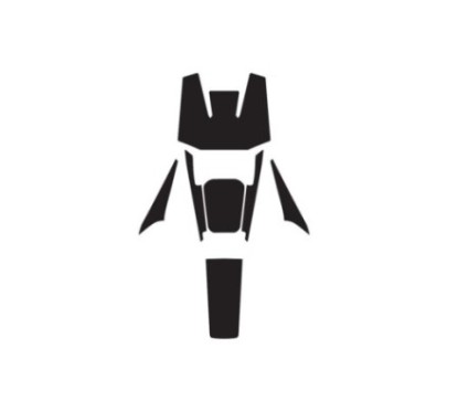 PUIG SCOOTER PROTECTION STICKER HONDA ADV 350 22-24 BLACK