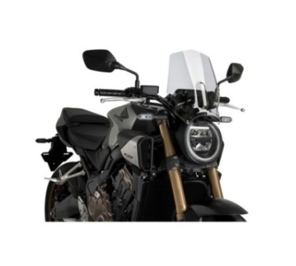 PUIG CUPOLINO NAKED N.G. SPORT HONDA CB650R NEO SPORTS CAFE ECLUTCH 2024 TRASPARENTE