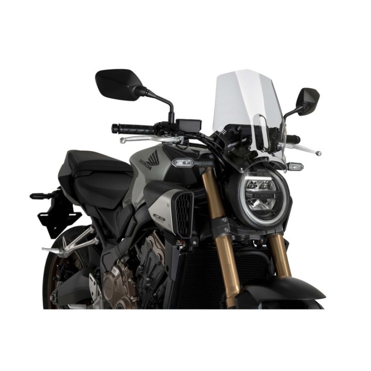 PUIG CUPOLINO NAKED N.G. SPORT HONDA CB650R NEO SPORTS CAFE ECLUTCH 2024 TRASPARENTE