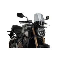 PANTALLA DESNUDA PUIG NG SPORT HONDA CB650R NEO SPORTS CAFE 2024 HUMO CLARO