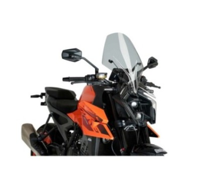 PUIG NAKED SCREEN NG TOURING KTM 990 DUKE 2024 LIGHT SMOKE