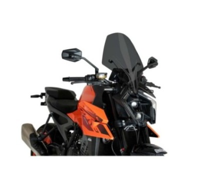 PUIG NAKED SCREEN NG TOURING KTM 990 DUKE 2024 DARK SMOKE