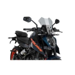 PUIG NAKED SCREEN NG TOURING KTM 125 DUKE 2024 LIGHT SMOKE