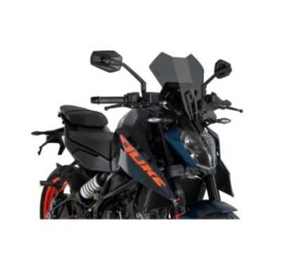 PUIG NAKED SCREEN NG TOURING KTM 125 DUKE 2024 DARK SMOKE