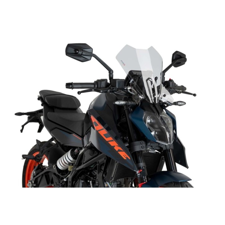 PANTALLA PUIG NAKED NG TOURING KTM 125 DUKE 2024 TRANSPARENTE