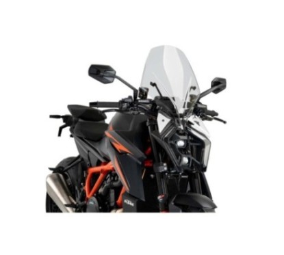 PANTALLA PUIG NAKED NG TOURING KTM 1390 R SUPERDUKE 2024 TRANSPARENTE