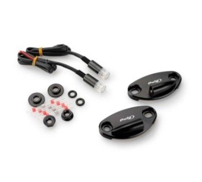 Puig Spiegellochkappe mit Blinkerlasche Kawasaki ZX 10R 21 25 schwarz
