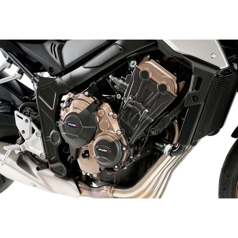 PUIG PROTEZIONE CARTER MOTORE HONDA CB650R NEO SPORTS CAFE ECLUTCH 2024 NERO