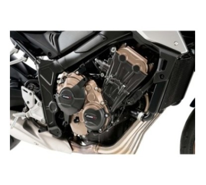 PROTECCION CARTER MOTOR PUIG HONDA CB650R NEO SPORTS CAFE ECLUTCH 2024 NEGRO