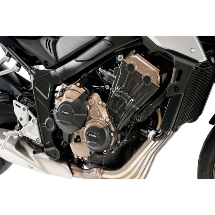 PUIG PROTEZIONE CARTER MOTORE HONDA CBR650R ECLUTCH 2024 NERO