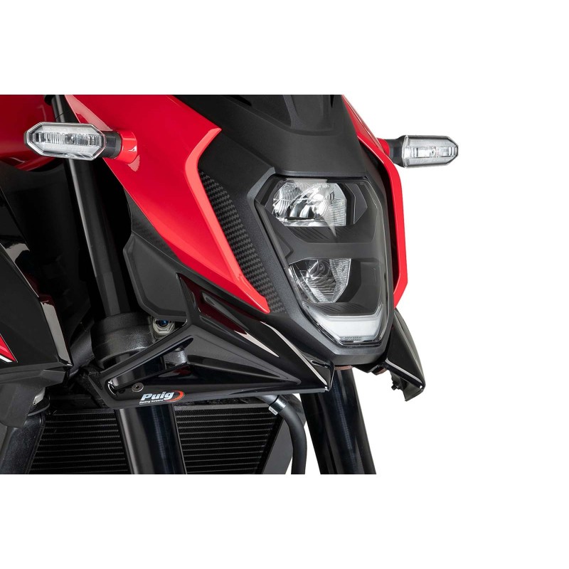 PUIG SPOILER DOWNFORCE NAKED HONDA CB500 HORNET 2024 SCHWARZ