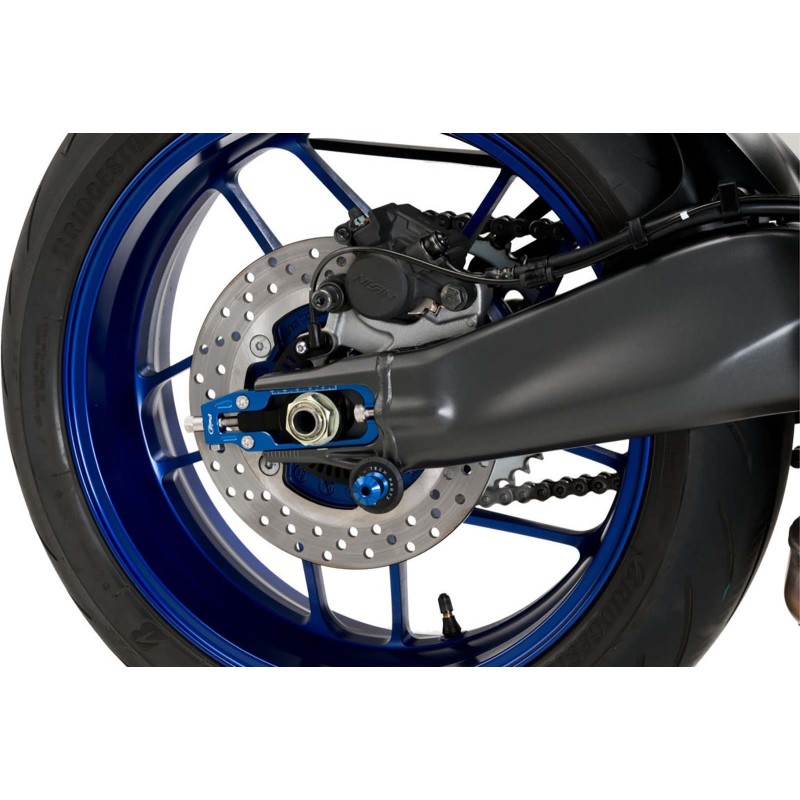 TENDEUR DE CHAINE PUIG YAMAHA MT-09 2024 BLEU