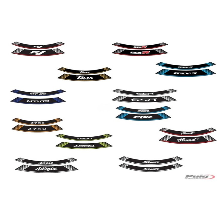 PUIG RIMS STICKERS YAMAHA MT-09 2024