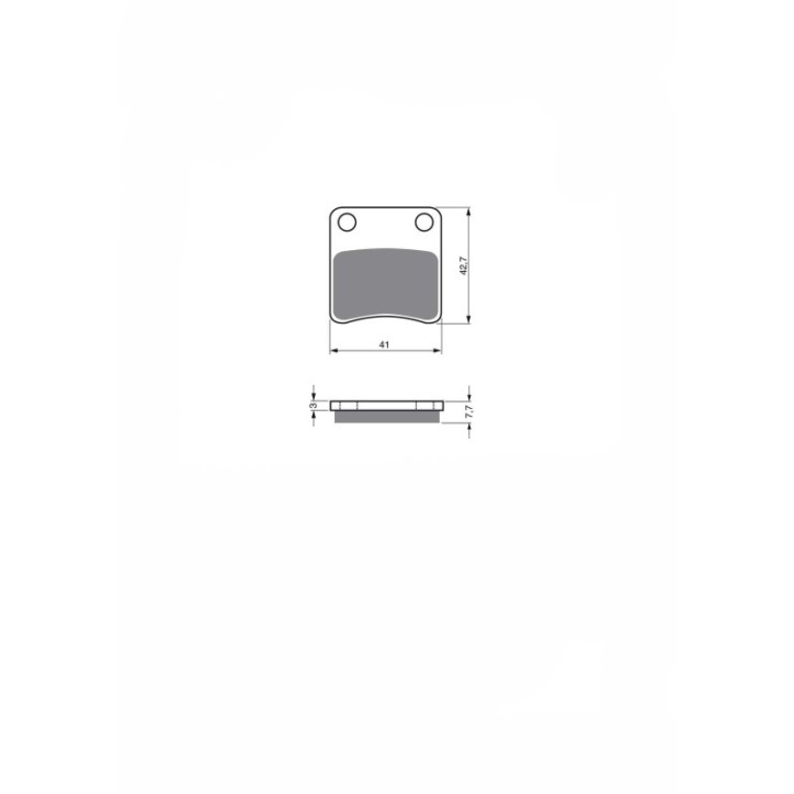 DELTA SEMIMETALLISCHE BREMSBELAGE KX DAELIM GZ 50 NACHRICHT 97-02-ANGEBOT