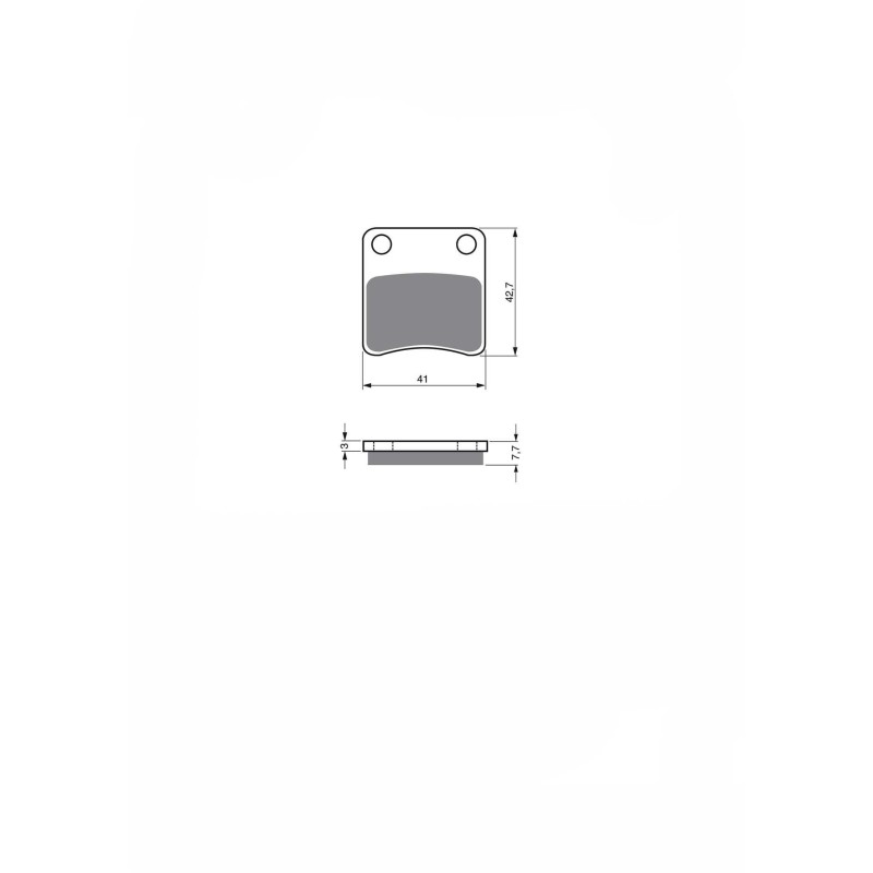 DELTA PASTIGLIA FRENO SEMIMETALLICA MESCOLA KX SYM 50 CITY HOPPER 99-02-OFFERTA